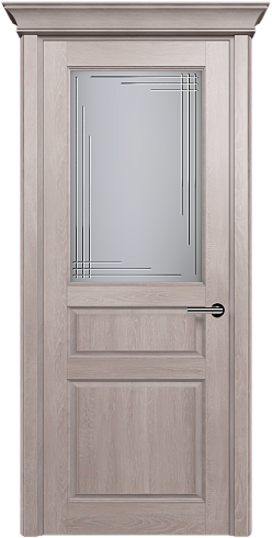 Дверь Status Classic 532 Грань Карниз Дуб Серый