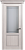 Дверь Status Classic 521 Итальянская решетка Карниз Дуб Белый