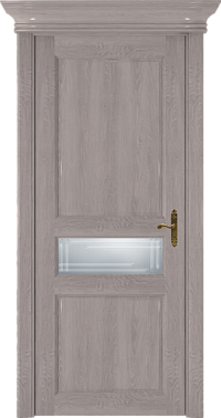 Дверь Status Classic 534 Грань Карниз Дуб Серый
