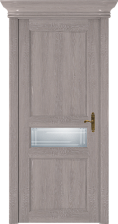 Дверь Status Classic 534 Грань Карниз Дуб Серый