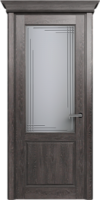 Дверь Status Classic 521 Грань Карниз Дуб Патина