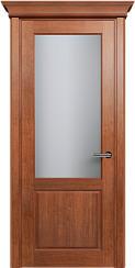 Дверь Status Classic 521 Белое сатинато Карниз Анегри