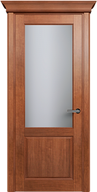 Дверь Status Classic 521 Белое сатинато Карниз Анегри