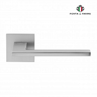 Дверная ручка на розетке PORTA DI PARMA Electra Матовый никель 220.14