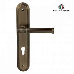 Дверная ручка на планке PORTA DI PARMA Impero Матовый кофе 2511.11.CYL