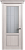 Дверь Status Classic 521 Английская решетка Карниз Дуб Белый
