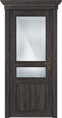 Дверь Status Classic 533 Грань Карниз Дуб Патина