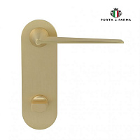 Дверная ручка на планке PORTA DI PARMA Cono Матовое золото 2115.07.WC