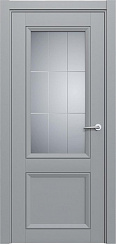 Дверь Status Neo Classic 1021 MILANO Английская решетка сатинато белое