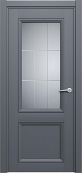 Дверь Status Neo Classic 1021 COSMO Английская решетка сатинато белое
