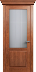 Дверь Status Classic 521 Английская решетка Карниз Анегри