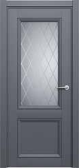 Дверь Status Neo Classic 1021 COSMO РОМБ сатинато белое