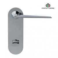 Дверная ручка на планке PORTA DI PARMA Cono Полированный хром 2115.01.WC