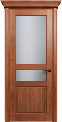 Дверь Status Classic 533 Белое сатинато Карниз Анегри