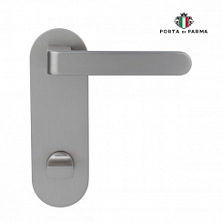 Дверная ручка на планке PORTA DI PARMA Fedra Матовый никель 2113.14.WC
