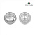 WC фиксатор поворотный PORTA DI PARMA WC.033 PVD Матовый никель WC.033.14