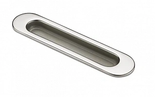 Комплект ручек для раздвижной двери без механизма SILLUR A-K05-V0 P.CHROME/S.CHROME