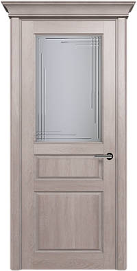 Дверь Status Classic 532 Грань Карниз Дуб Серый