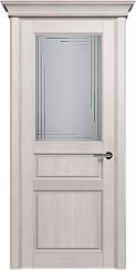 Дверь Status Classic 532 Грань Карниз Дуб Белый